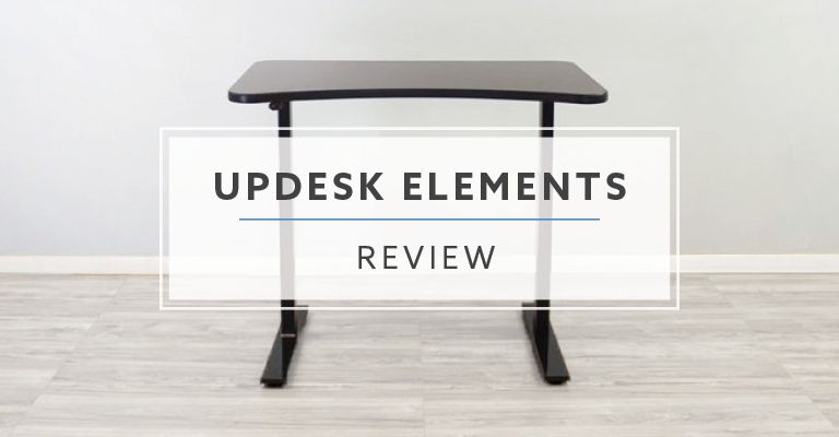 Updesk Elements Electric Stand Up Desk 2019 Review Pricing